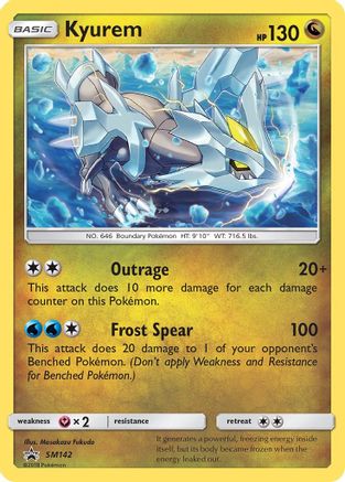 Kyurem (SM142) [Sun & Moon: Black Star Promos] - Trinity Hobby