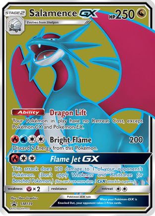 Salamence GX (SM139) [Sun & Moon: Black Star Promos] - Trinity Hobby
