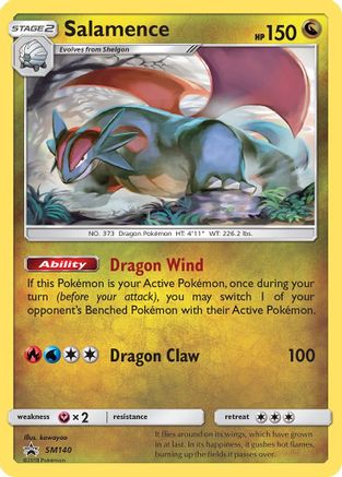 Salamence (SM140) [Sun & Moon: Black Star Promos] - Trinity Hobby