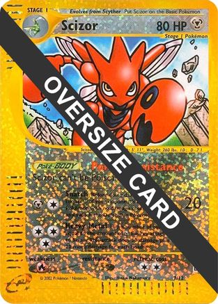 Scizor (7/12) [Box Topper] - Trinity Hobby