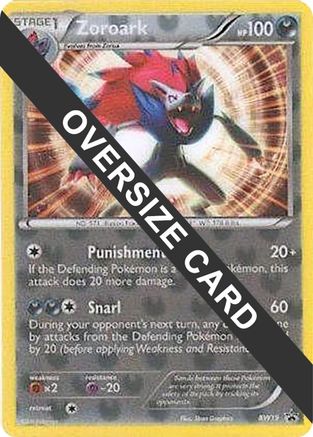 Zoroark (BW19) (Jumbo Card) [Black & White: Black Star Promos] - Trinity Hobby