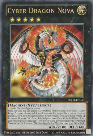 Cyber Dragon Nova (Oversized) (Machine Madness) [SDCR-EN038] Promo - Trinity Hobby