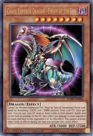Chaos Emperor Dragon - Envoy of the End [JUMP-EN086] Ultra Rare - Trinity Hobby