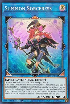 Summon Sorceress [SOFU-ENSE2] Super Rare - Trinity Hobby