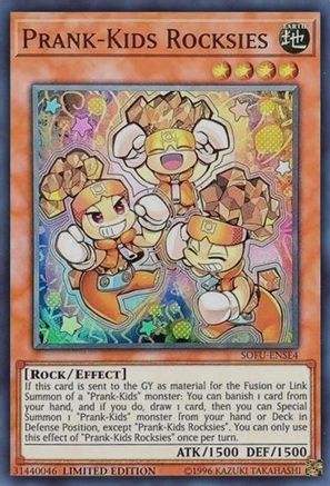 Prank-Kids Rocksies [SOFU-ENSE4] Super Rare - Trinity Hobby