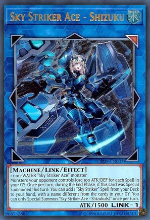 Sky Striker Ace - Shizuku [OP09-EN003] Ultimate Rare - Trinity Hobby