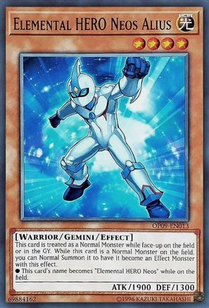 Elemental HERO Neos Alius [OP09-EN013] Common - Trinity Hobby