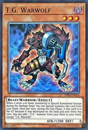 T.G. Warwolf [OP09-EN016] Common - Trinity Hobby