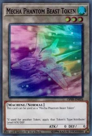 Mecha Phantom Beast Token - "Megaraptor" [OP09-EN026] Super Rare - Trinity Hobby