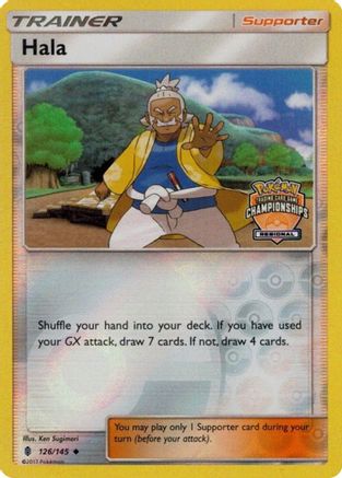 Hala (126/145) (Regional Championship Promo) [Sun & Moon: Guardians Rising] - Trinity Hobby