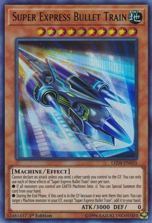 Super Express Bullet Train [LED4-EN035] Ultra Rare - Trinity Hobby