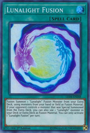 Lunalight Fusion [LED4-EN048] Super Rare - Trinity Hobby