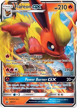 Flareon GX (SM171) [Sun & Moon: Black Star Promos] - Trinity Hobby