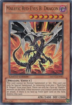 Malefic Red-Eyes B. Dragon [MOV2-EN001] Ultra Rare - Trinity Hobby
