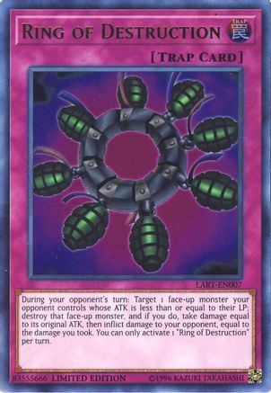Ring of Destruction [LART-EN007] Ultra Rare - Trinity Hobby