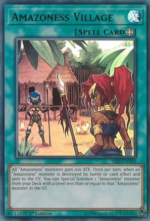 Amazoness Village [SS02-ENV03] Ultra Rare - Trinity Hobby