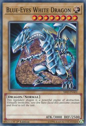 Blue-Eyes White Dragon [SS02-ENA01] Common - Trinity Hobby
