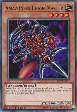 Amazoness Chain Master [SS02-ENC05] Common - Trinity Hobby