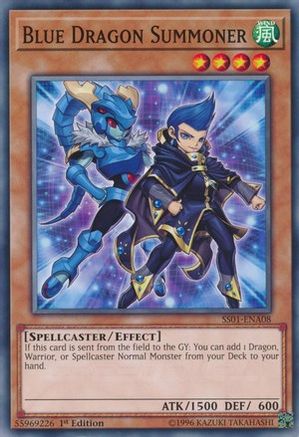 Blue Dragon Summoner [SS01-ENA08] Common - Trinity Hobby