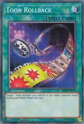 Toon Rollback [SS01-ENC11] Common - Trinity Hobby