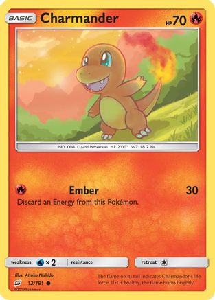 Charmander (12/181) [Sun & Moon: Team Up] - Trinity Hobby