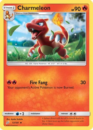 Charmeleon (13/181) [Sun & Moon: Team Up] - Trinity Hobby
