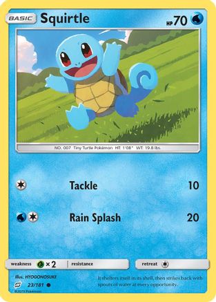Squirtle (23/181) [Sun & Moon: Team Up] - Trinity Hobby