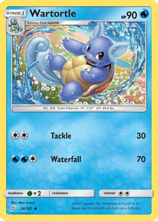 Wartortle (24/181) [Sun & Moon: Team Up] - Trinity Hobby