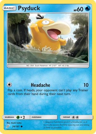 Psyduck (26/181) [Sun & Moon: Team Up] - Trinity Hobby