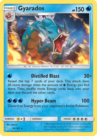 Gyarados (30/181) [Sun & Moon: Team Up] - Trinity Hobby