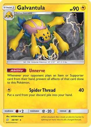 Galvantula (48/181) [Sun & Moon: Team Up] - Trinity Hobby