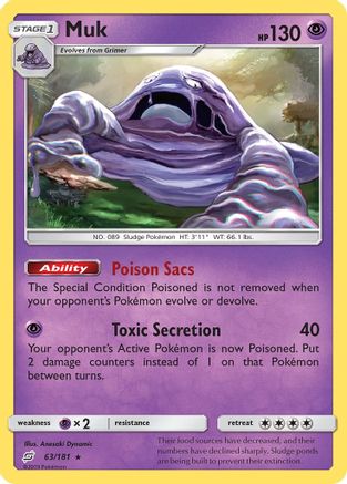 Muk (63/181) [Sun & Moon: Team Up] - Trinity Hobby