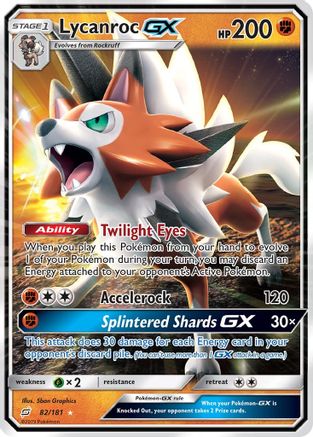 Lycanroc GX (82/181) [Sun & Moon: Team Up] - Trinity Hobby