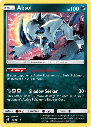 Absol (88/181) [Sun & Moon: Team Up] - Trinity Hobby