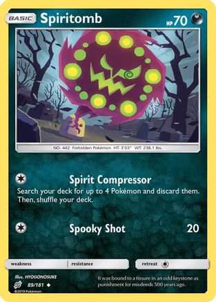 Spiritomb (89/181) [Sun & Moon: Team Up] - Trinity Hobby