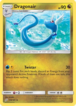 Dragonair (118/181) [Sun & Moon: Team Up] - Trinity Hobby