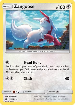 Zangoose (132/181) [Sun & Moon: Team Up] - Trinity Hobby