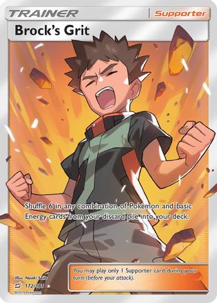 Brock's Grit (172/181) [Sun & Moon: Team Up] - Trinity Hobby