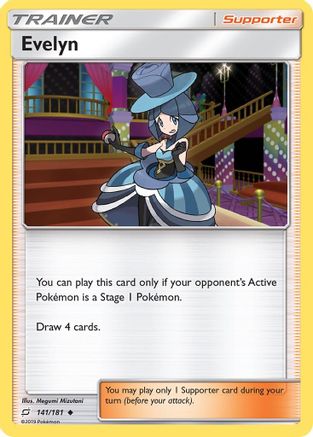 Evelyn (141/181) [Sun & Moon: Team Up] - Trinity Hobby