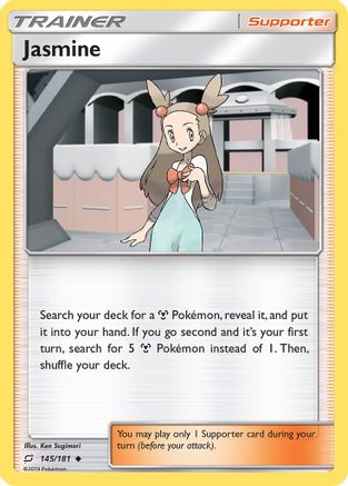 Jasmine (145/181) [Sun & Moon: Team Up] - Trinity Hobby