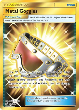 Metal Goggles (195/181) [Sun & Moon: Team Up] - Trinity Hobby