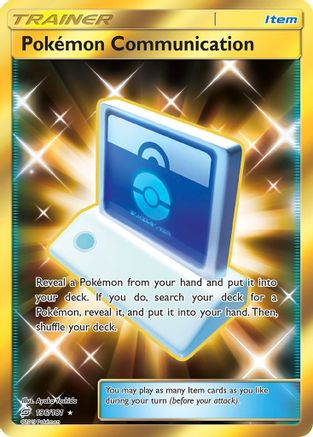 Pokemon Communication (196/181) [Sun & Moon: Team Up] - Trinity Hobby