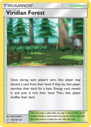 Viridian Forest (156/181) [Sun & Moon: Team Up] - Trinity Hobby