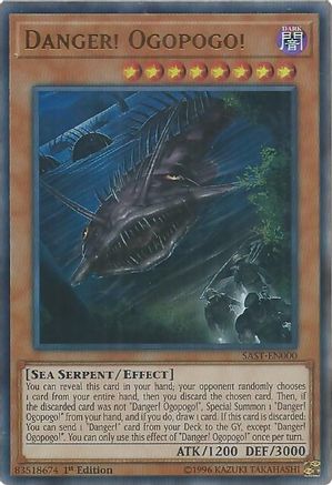 Danger! Ogopogo! [SAST-EN000] Ultra Rare - Trinity Hobby