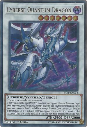 Cyberse Quantum Dragon [SAST-EN038] Ultra Rare - Trinity Hobby