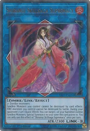 Shiranui Skillsaga Supremacy [SAST-EN054] Ultra Rare - Trinity Hobby