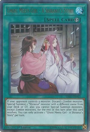 Ghost Meets Girl - A Shiranui's Story [SAST-EN063] Ultra Rare - Trinity Hobby