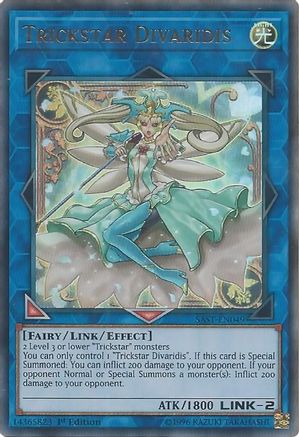 Trickstar Divaridis [SAST-EN049] Ultra Rare - Trinity Hobby