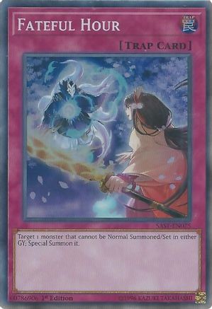 Fateful Hour [SAST-EN075] Super Rare - Trinity Hobby