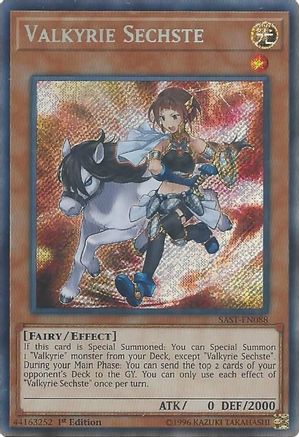 Valkyrie Sechste [SAST-EN088] Secret Rare - Trinity Hobby